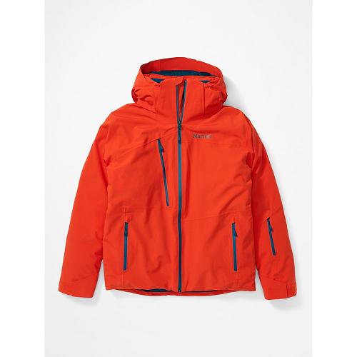 Marmot WarmCube Jackets - Mens Ski Jacket Red CA6107284 Canada